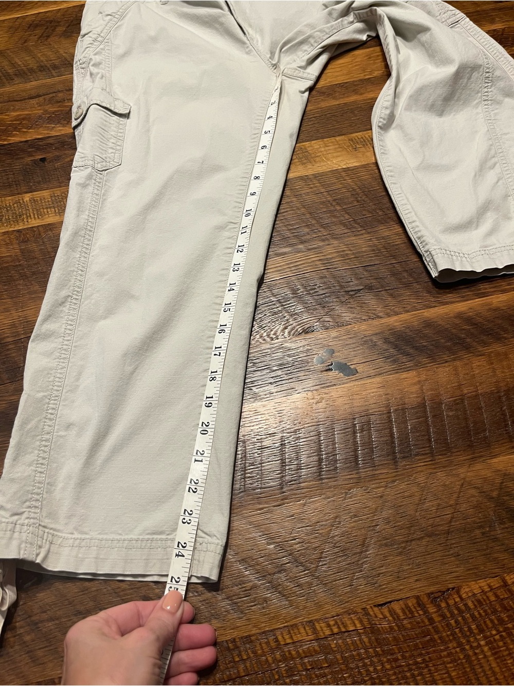 Eddie Bauer cargo capris size 14 - Picture 3 of 7